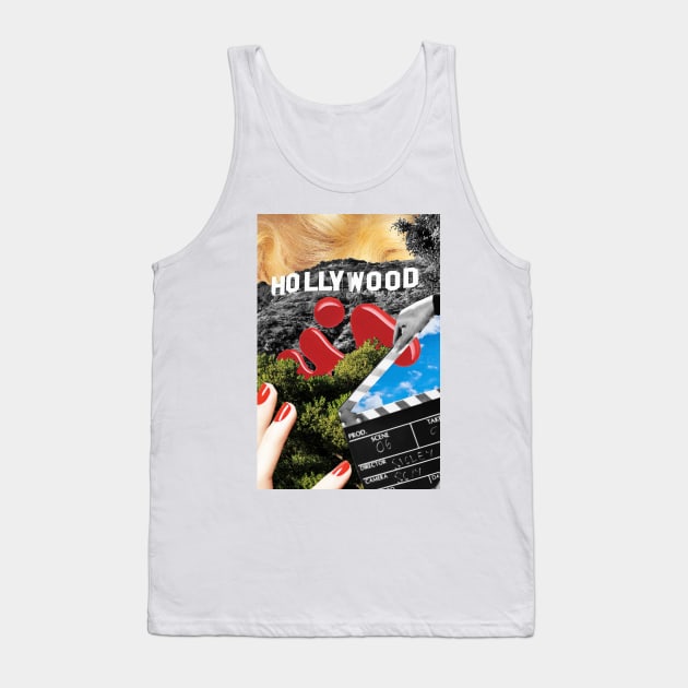 HollywoodLand Tank Top by Luca Mainini